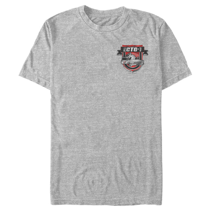 fifth sun Men's Ghostbusters ECTO-1 Badge T-Shirt