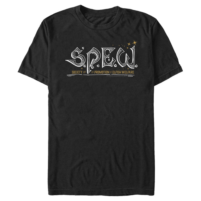 fifth sun Men's Harry Potter SPEW Logo T-Shirt
