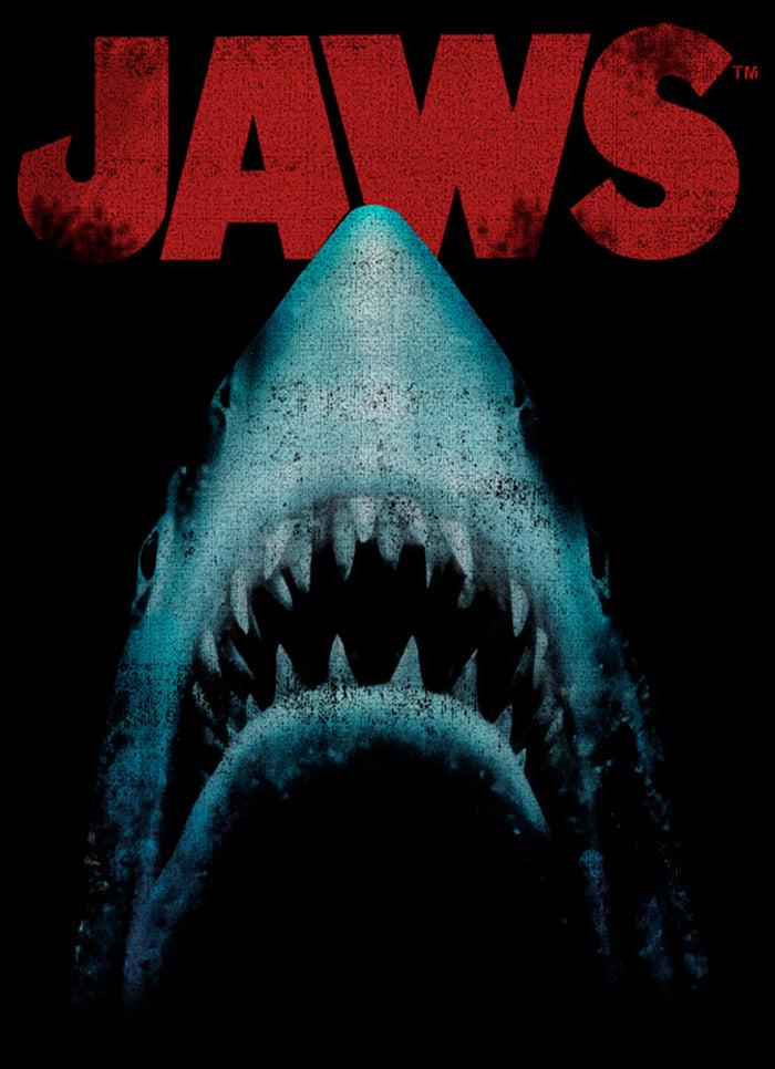 Fifth Sun Men's Jaws Classic Poster T-Shirt
