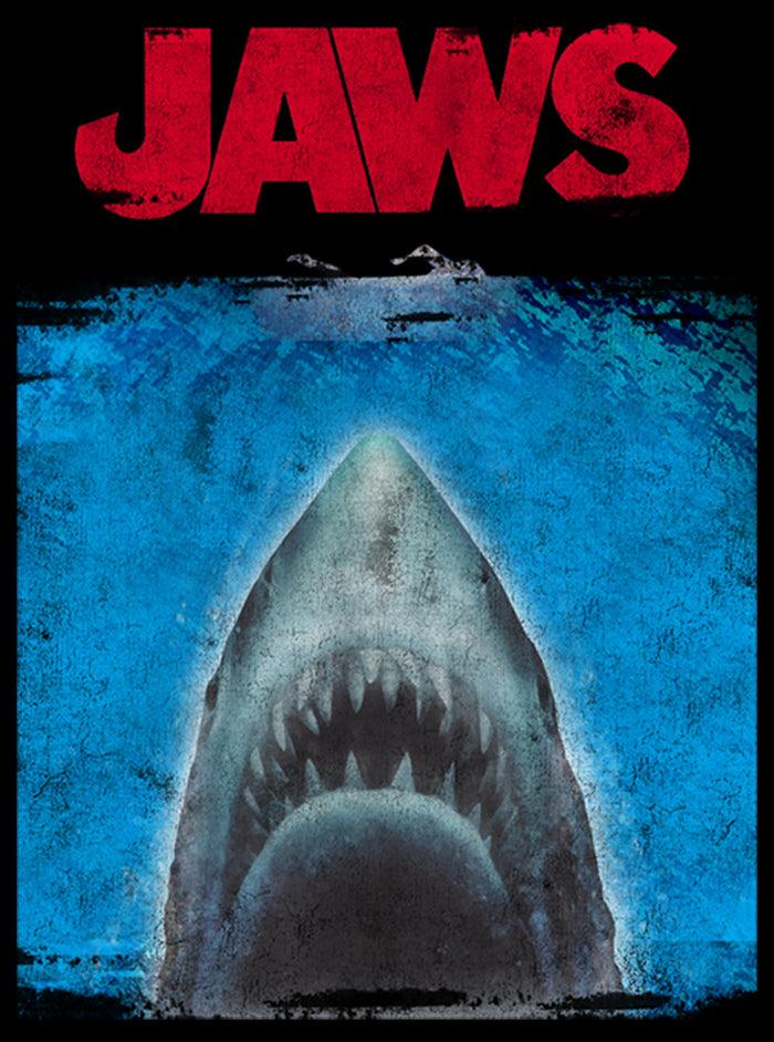 Fifth Sun Men's Jaws Shark Movie Poster Sweatshirt