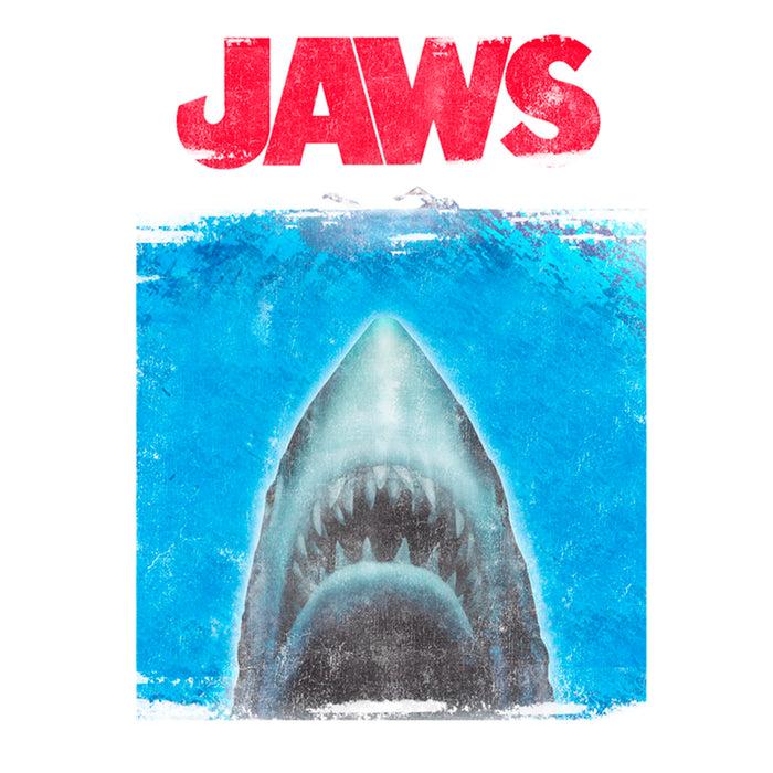 Fifth Sun Men's Jaws Shark Movie Poster T-Shirt