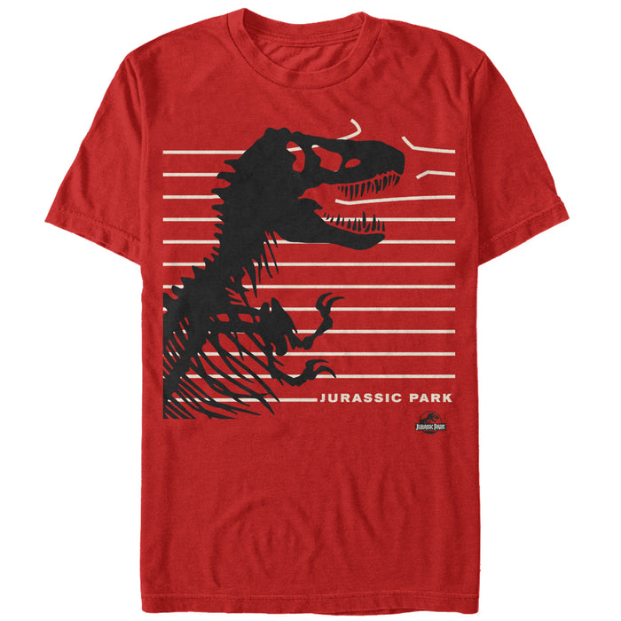 fifth sun Men's Jurassic Park T. Rex Fence T-Shirt