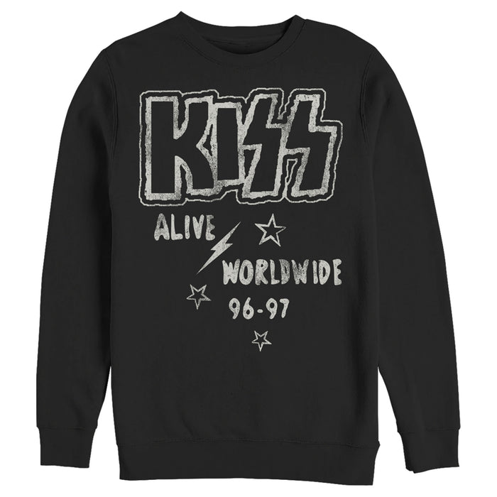 fifth sun Men's KISS Alive Worldwide Sweatshirt
