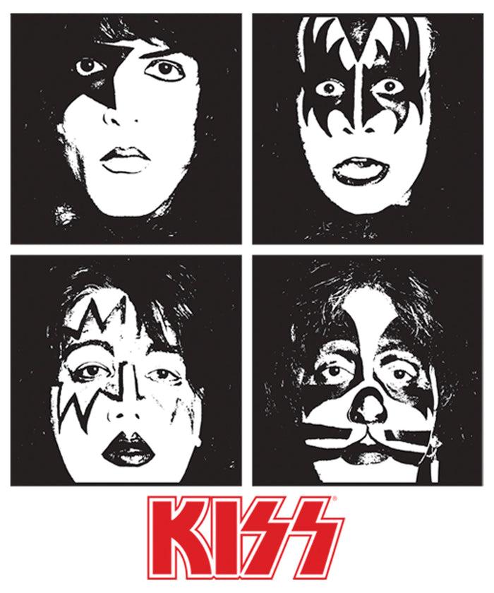 Fifth Sun Men's KISS Boxed Up T-Shirt