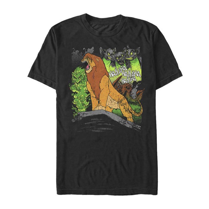 fifth sun Men's Lion King Laughing Hyenas T-Shirt