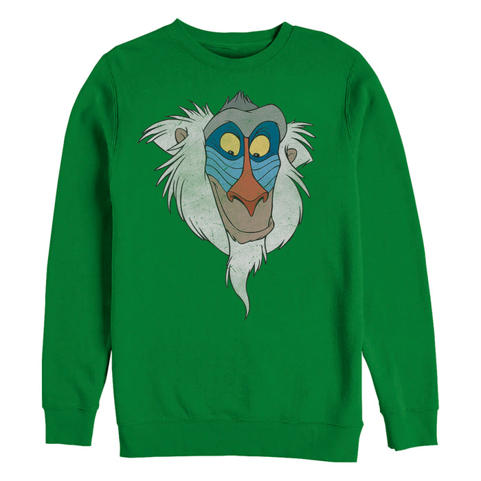 fifth sun Men's Lion King Rafiki Face Sweatshirt