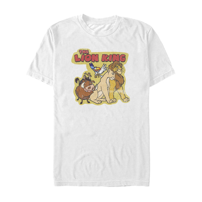 fifth sun Men's Lion King Retro Family T-Shirt
