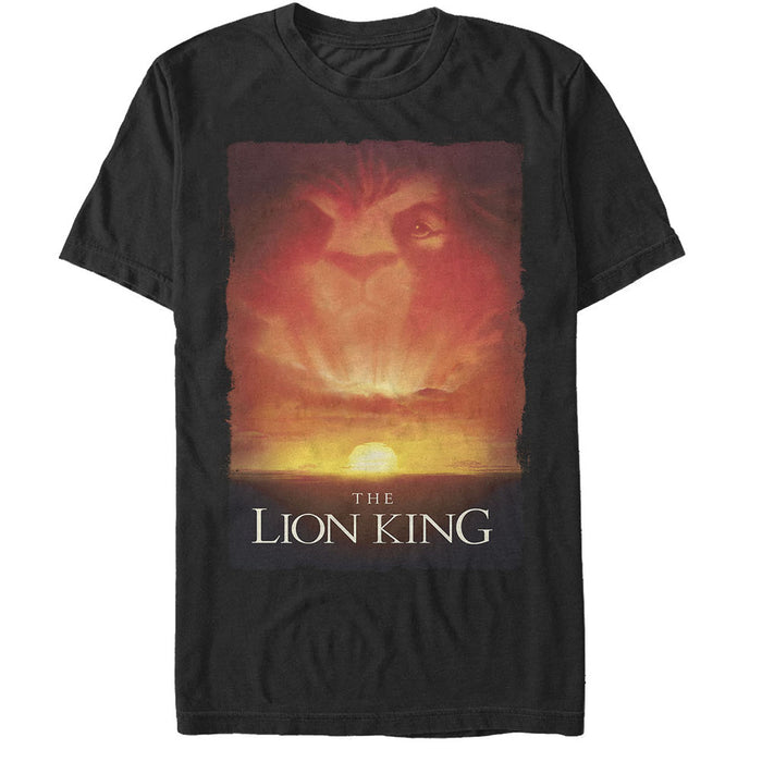 fifth sun Men's Lion King Savannah Sunset T-Shirt