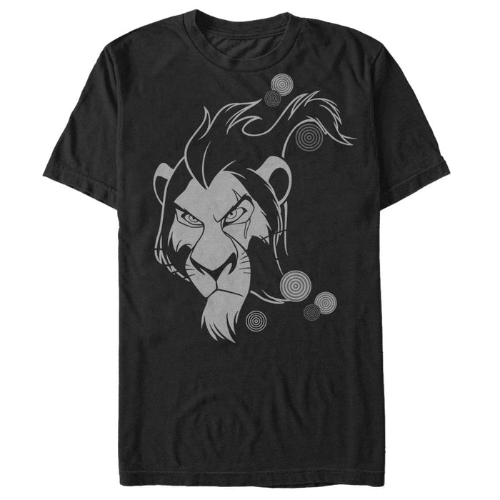 fifth sun Men's Lion King Scar Angry Stare T-Shirt