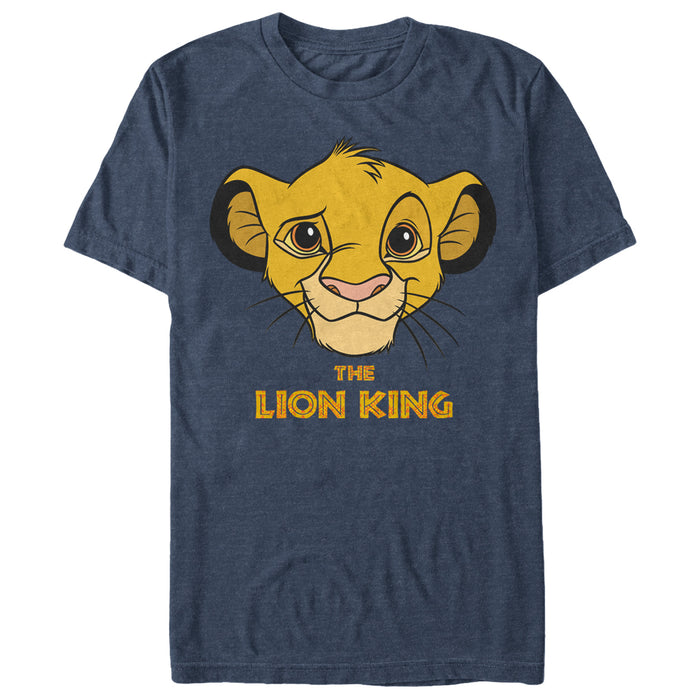 Fifth Sun Men's Lion King Simba Logo T-Shirt