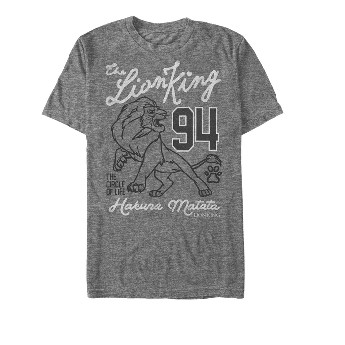 fifth sun Men's Lion King Simba Print T-Shirt