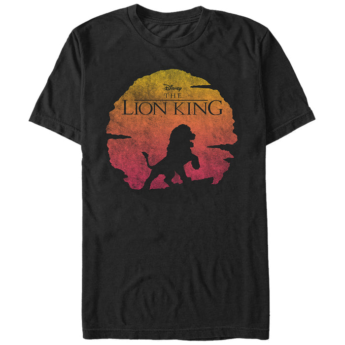 fifth sun Men's Lion King Sunset Pose T-Shirt