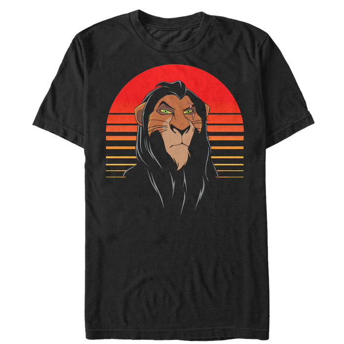 fifth sun Men's Lion King Sunset Scar Pose T-Shirt