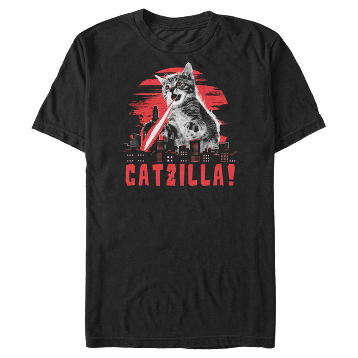 fifth sun Men's Lost Gods Catzilla Meme T-Shirt