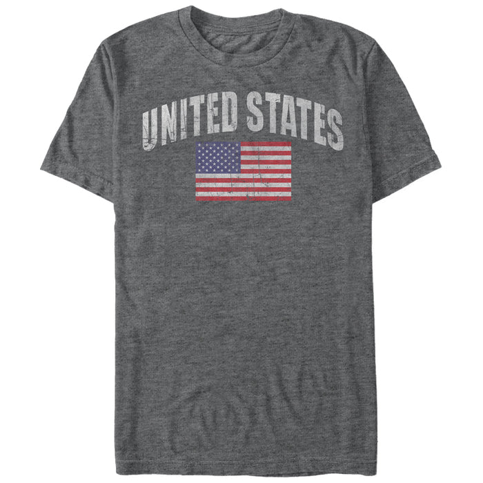 fifth sun Men's Lost Gods Classic USA Flag T-Shirt