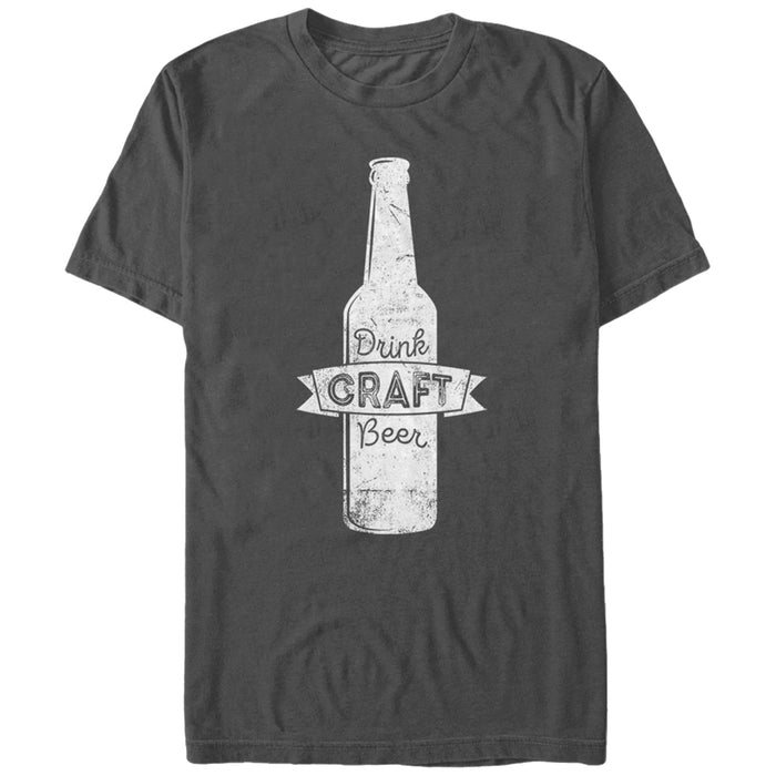 fifth sun Men's Lost Gods Drink Craft Beer T-Shirt