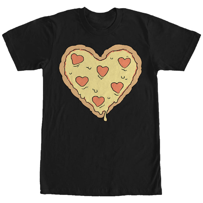 fifth sun Men's Lost Gods Heart Pizza T-Shirt