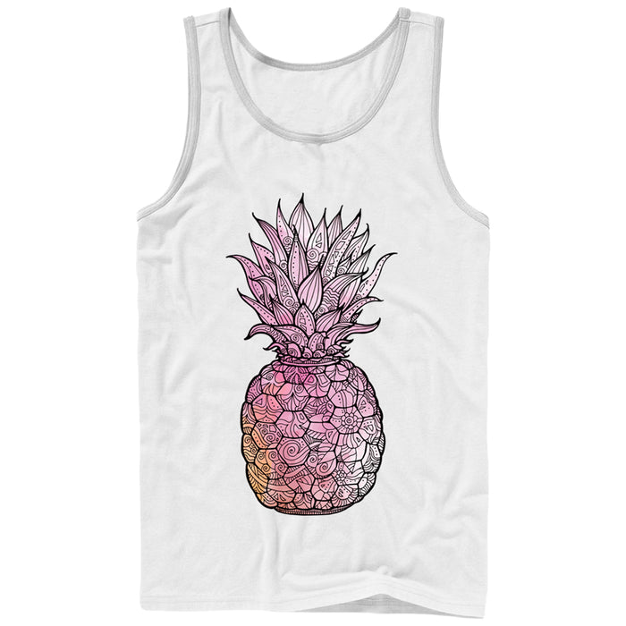 fifth sun Men's Lost Gods Henna Pineapple Tank Top