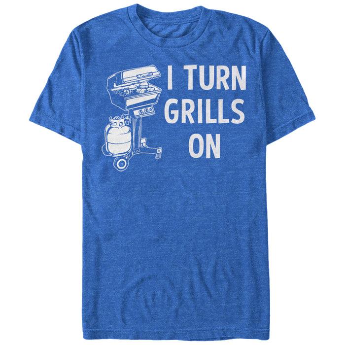 fifth sun Men's Lost Gods I Turn Grills On T-Shirt