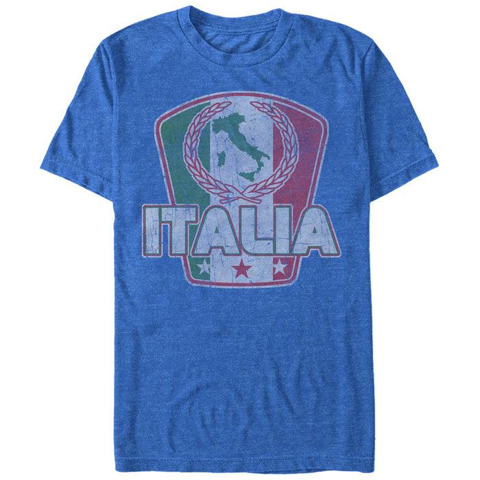 fifth sun Men's Lost Gods Italy Flag Map T-Shirt