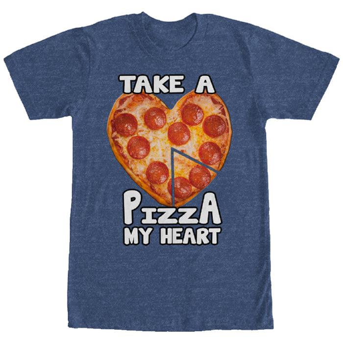 fifth sun Men's Lost Gods Pizza My Heart T-Shirt