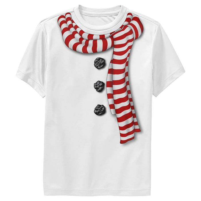 fifth sun Men's Lost Gods Snowman Costume T-Shirt