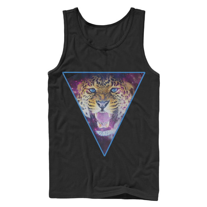fifth sun Men's Lost Gods Space Leopard Tank Top