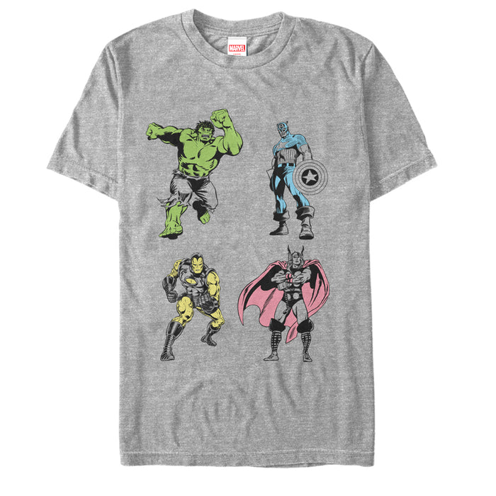 fifth sun Men's Marvel Avengers Pop T-Shirt