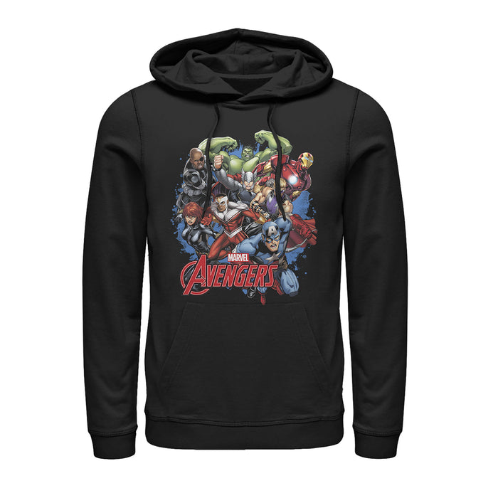 fifth sun Men's Marvel Avengers Pull Over Hoodie