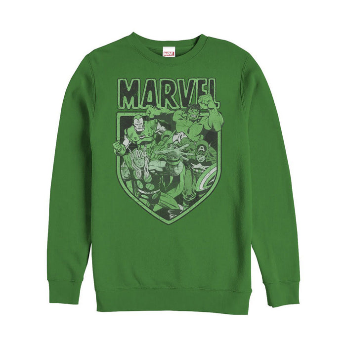 fifth sun Men's Marvel Avengers Shield Sweatshirt