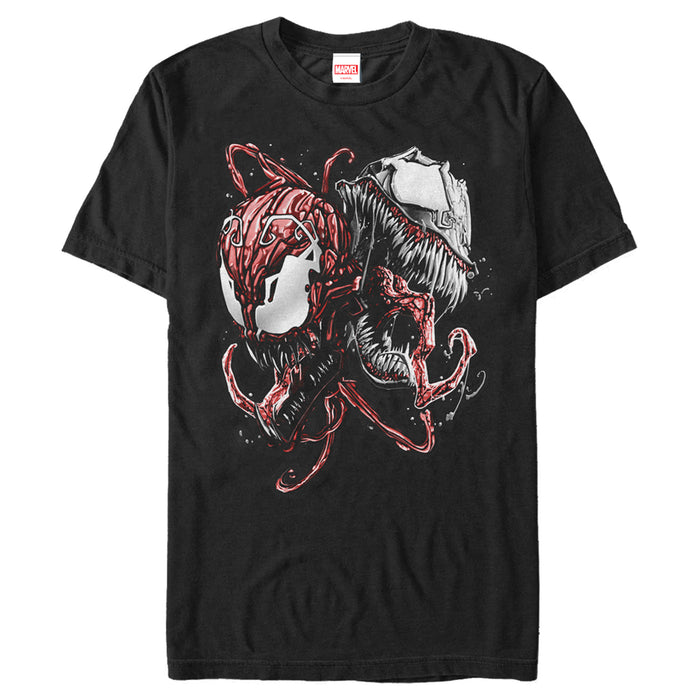 fifth sun Men's Marvel Carnage and Venom T-Shirt