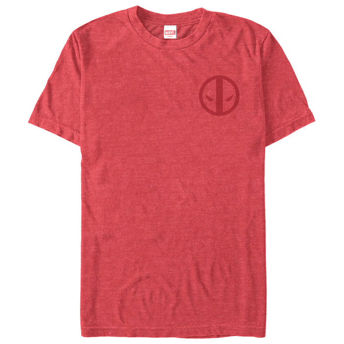 fifth sun Men's Marvel Deadpool Badge T-Shirt
