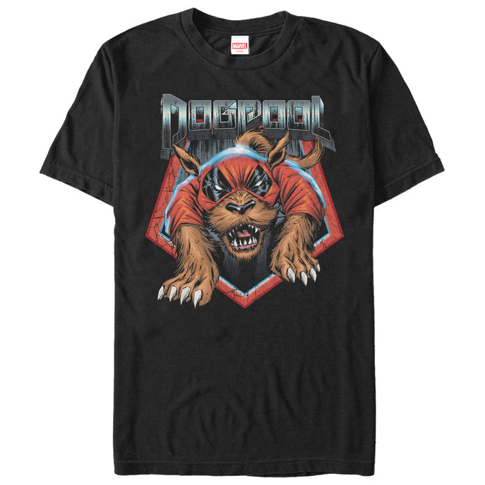 fifth sun Men's Marvel Dogpool Paws T-Shirt
