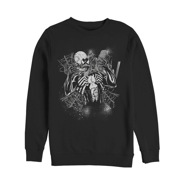 fifth sun Men's Marvel Full Moon Venom Sweatshirt