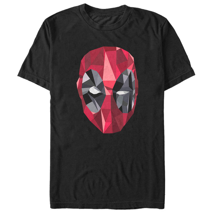 fifth sun Men's Marvel Geometric Deadpool T-Shirt
