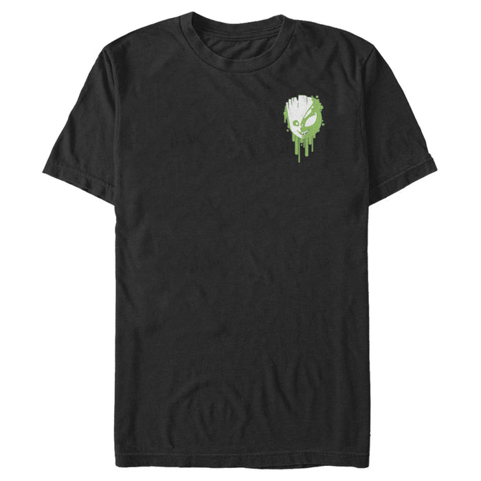fifth sun Men's Marvel Groot Venom Badge T-Shirt