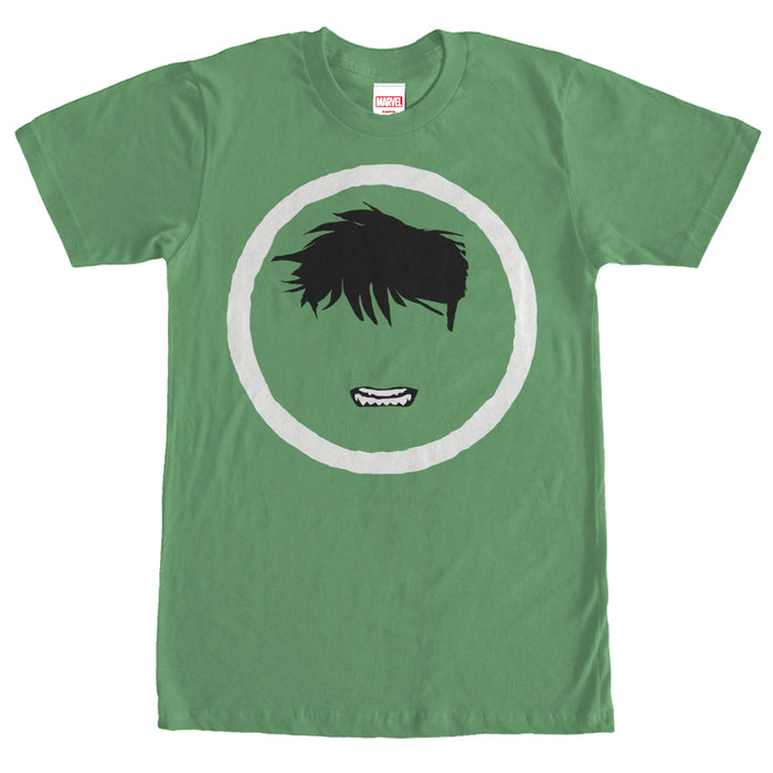 fifth sun Men's Marvel Hulk Face T-Shirt