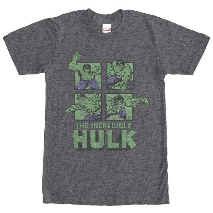 fifth sun Men's Marvel Hulk Panels T-Shirt