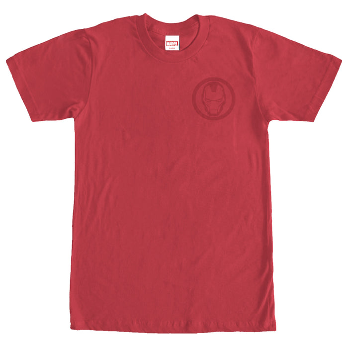 fifth sun Men's Marvel Iron Man Badge T-Shirt