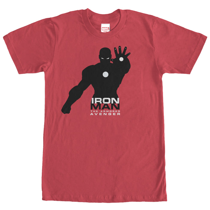 fifth sun Men's Marvel Iron Man Silhouette T-Shirt