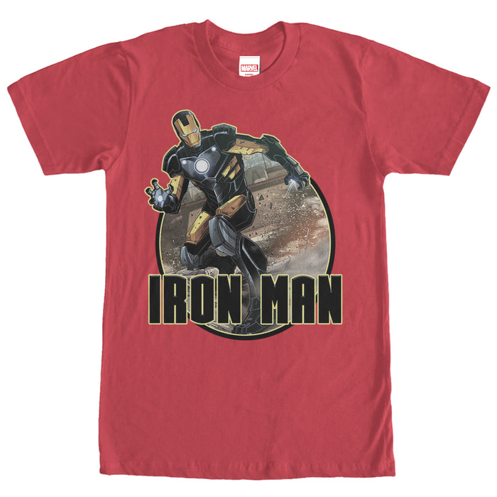 fifth sun Men's Marvel Iron Man T-Shirt