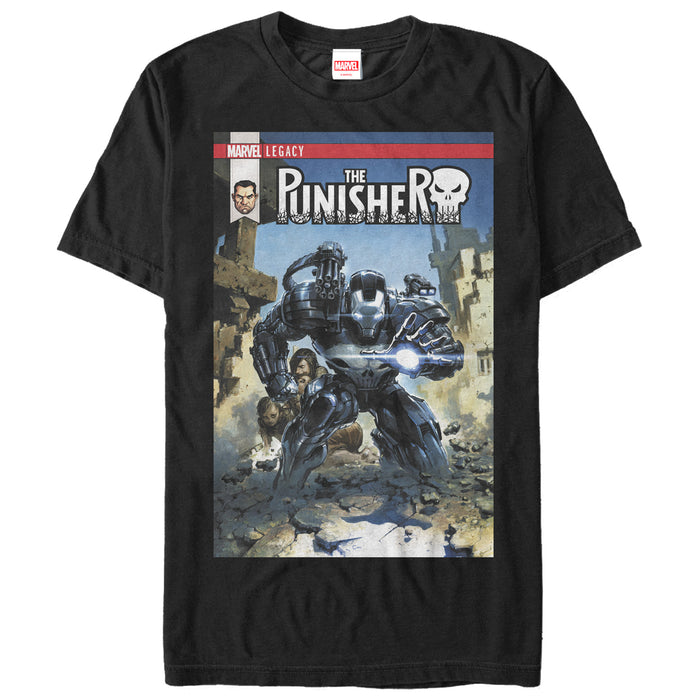 fifth sun Men's Marvel Legacy The Punisher T-Shirt