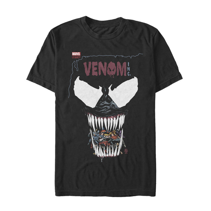 fifth sun Men's Marvel Legacy Venom Bite T-Shirt