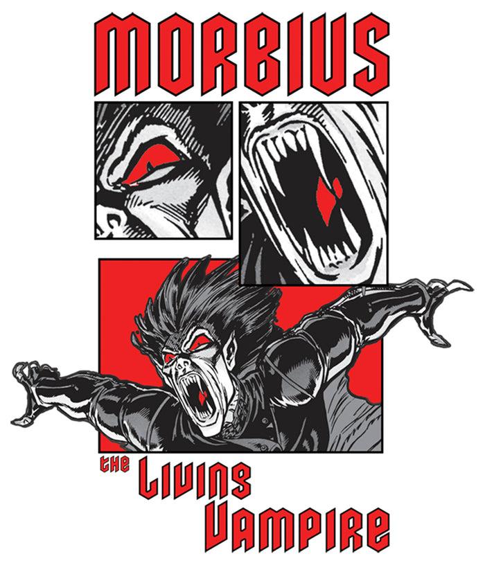 Fifth Sun Men's Marvel Morbius Panels Baseball Tee
