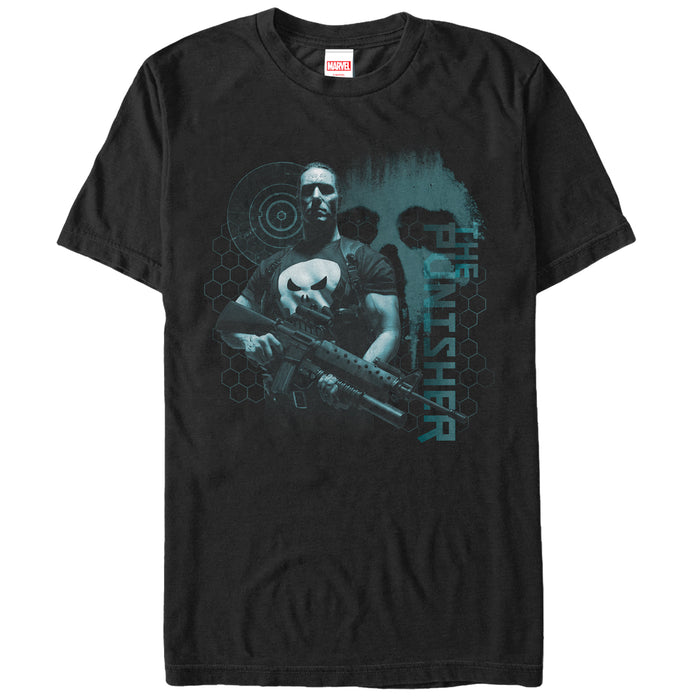 fifth sun Men's Marvel Punisher Target T-Shirt