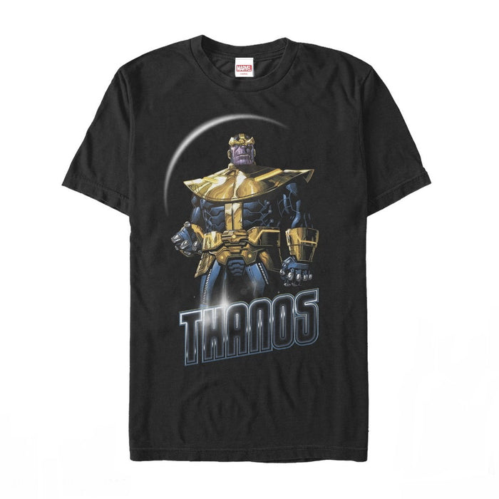 fifth sun Men's Marvel Thanos Moon T-Shirt