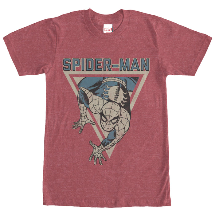 fifth sun Men's Marvel Triangle Spider-Man T-Shirt