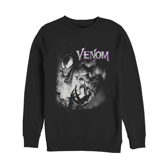 fifth sun Men's Marvel Venom Angry Sweatshirt
