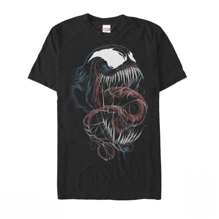 fifth sun Men's Marvel Venom Close-Up T-Shirt