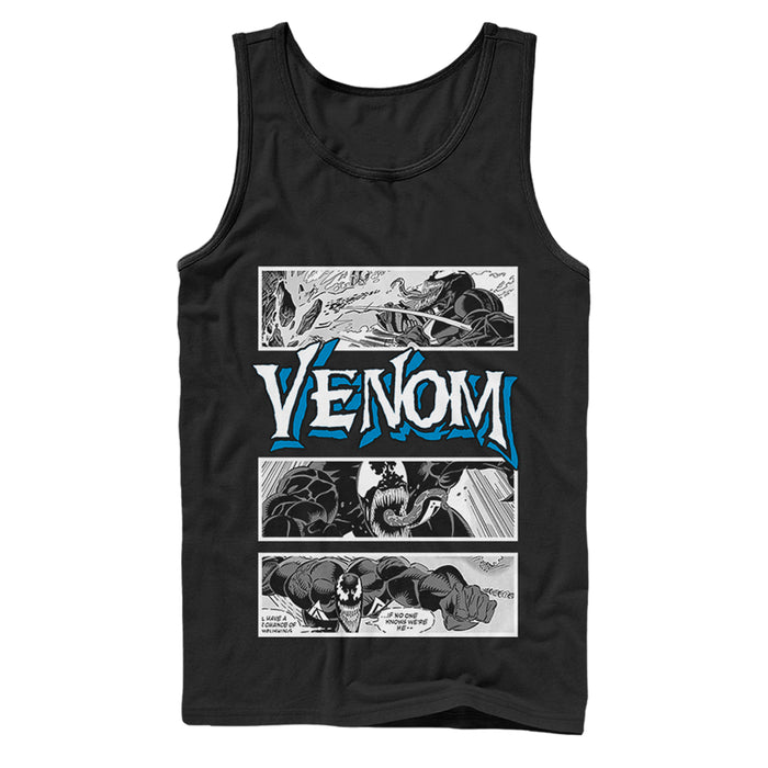 fifth sun Men's Marvel Venom Comic Panels Tank Top